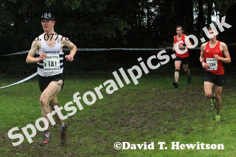 Senior Mens 2023 National Cross Country Relays, Berry Hill Park, Mansfield.  Photo: David T. Hewitson/Sports for All Pics